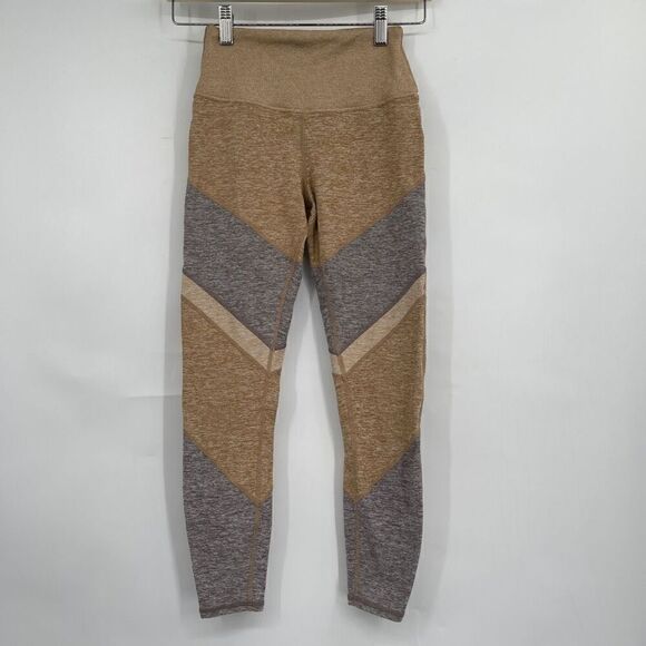 Alo Yoga Multi Colorblock Alosoft Sheila High Rise Leggings Size XS - Picture 1 of 5